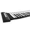 Konix MD61フォールド電子器官スーペリアロールアップソフトキー付きピアノ。