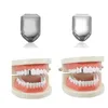 Gold Silver Teeth Cap Dental Burs Hiphop Style Tooth Brace Decoration Entertainment Adult Funny Party Teethcover6335225