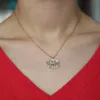Новый Богемия ювелирные изделия Радуга сглаза кулон ожерелье плавающей гибкие Coloful CZ женщины дамы модные подарки турецкий ожерелье