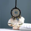 8 تصميمات عتيقة مصنوعة يدويًا Dreamcatcher مع سيارة قلادة ريشة معلقة Home Decoration الزخرفة الحرف الهدايا 1144644