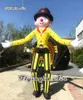 Parade Performance Walking Inflatable Clown Marionette Puppet 3.5m Funny Blow Up Clown Costume For Circus Show