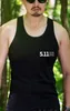 Mens Tank Tops Nakış Yeni Kolsuz T-Shirts Spor Salonu Spor Kas Vücut Geliştirme Yelek Erkek Tops285s