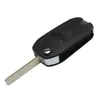 Custodia per chiave remota con guscio pieghevole modificato a 2 pulsanti per auto BMW Mini Cooper 200220052600501
