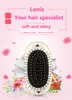 Portable Electric Ionic Hairbrush Takeout Mini Hair Brush Comb Massage Hair Straightener fast shipping