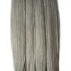 1 g / s 10-26 "Remy Ön Gümrük İnsan Saç Uzatma U Ucu saç İpeksi Düz Profesyonel Salon Fusion gümüş gri Renkli Saç Stili 200g