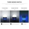 Myggmordare Lamp E27 110V 220V 15W LED -glödlampa Electric Trap Mosquito Killer Light Electronic Anti Insect Bug LED Night Lamps3479336