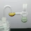 Pipes en verre Fabrication de fumeurs Narguilé soufflé à la bouche Wok de filtre de gourde colorée