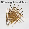 Wax Dabber Tools Wax Containers Clean Tool Stainless Steel Gold Metal 120mm Dab Tool Jars Dab Wax Container Tools Dry Herb8983101