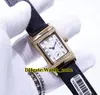 Girlfriend Gift Reverso Swiss Quartz White Dial Rose Gold Diamond Bezel Womens Watch Leather Strap Fashion Lady Wristwatches