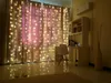 220V Curtain Light 3 3m led Strings Fairy Festival el wedding party Lights Christmas backgroud 3078