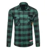 2018 Nouvelle marque Shirs Plaid Cotton Mode chaude Male Male Male Shirt Casual Men Young Robe Shirts Plus 3XL