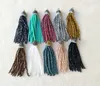 10st Mixed Color Crystal Faceted Glass Tassels Hängsmycke, Rhinestone Crystal Caps Charm DIY Örhängen Smycken Halsband gör PD293