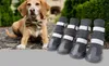 Chaussures pour grands chiens de haute qualité, fournitures pour grands chiens, bottes imperméables et antidérapantes, accessoires produits pour animaux de compagnie S M L XL 4 pièces/ensemble, livraison gratuite