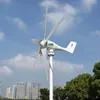 500 W 12V / 24 V 3/5 Ostrza do domu mieszkaniowy Niski uruchamianie turbiny wiatrowej Generator ładowarki PWM Controller