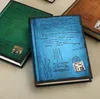 Ретро европейский стиль ноутбук творческий жесткий обложка встреча Книга путешествия журнал молочные старинные Волшебная книга Оптовая студент дети лучший подарок