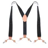 Fashion Suspenders Men039S Elastic Husls Leather Mens Trouser Clipsend Adult Suspensorio Tirantes Hombre Bretelles 35120cm1738564