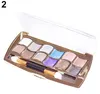 Nya ankomst 12 färger Diamond Bright Colorful Eye Shadow Palette Super Flash Glitter Makeup7473625