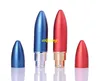 100pcs/lot 6ml Bullet Perfume Bottle Empty Refillable Aluminum Glass Cosmetic Makeup Bottles Glass Scent Vials