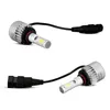 9005/HB3 72W/pair Car LED Headlight Bulb 6500K 8000lm COB Chips Automobile Fog Lamps All-in-one design with Cooling Fan