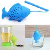 Infuseur de feuilles de thé en vrac en Silicone de qualité alimentaire, conception de poisson, infuseur d'épices à base de plantes, filtre passoire, Promotion de verres