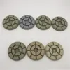 Diamond Floor Polishing Pad 4 inch (100 mm) for Marble Concrete Granite Stone Grinder Disc Resin Polishing Wheel Thickness 10 mm 7 Pcs/lot