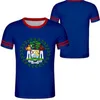 Belize Mężczyzna Młodzież T Shirt Free Custom Made Name Number Black Print Photo Gray BlZ Country T-shirt BZ Belizean Nation Flag Logo Odzież