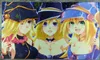 Dark Magician Girl Gagaga Girl YuGiOh Custom Duel Playmat TCG Mat Free Tube