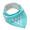 Reakids Baby Bibs Superabsorbent 100% Bomull För Drooling Tanding Feeding Girls Boys Blador Partihandel Mix 10 st / parti