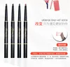 Professional Double-end Eyes Makeup Waterproof Eyebrow Pencils Black Brown Natural Eye Brow Pen Cheap Make Up