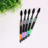 Adult soft bamboo charcoal toothbrush household manual soft silk soft hair sharp toothbrush oral cleaning care single toothbrush4210871
