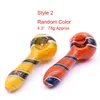 Glass Spoon Pipes 21 styles glass pipe for smoking hand made pipes Colors May vary 3.5" from Radiant Glass PIPES