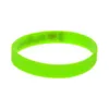 100 stks Love Mallorca Silicone Rubber Armband Fashion Decoration Logo Groene volwassen grootte voor toeristische souvenirs Gift