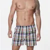 Ny 35 Färg Män Arrow Byxor Casual Fashion Märke Högkvalitativ Boxer 4PCS / Lot Mens Cotton Boxers Mäns Shorts Underkläder