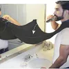 Hommes barbe tablier conception brève garniture receveur Cape évier rasage coupe outils de nettoyage noir blanc 2 couleurs 8355959