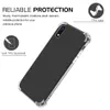 Galaxy Note 20 S20 iPhone 14 13 12 11 Pro XR XS Max Anti-Knock Case Huawei P20 Lite Transparent Shock Proof TPU 범퍼 덮개