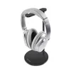 Nieuwe Bee Fashion Display Hoofdtelefoon Stand Hoofdtelefoon Houder Oortelefoon Beugel Earbud Hanger Metalen en Zachte Tup voor Hoofdtelefoon Zwart Zilver