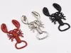 Lobster Shape Bottle Opener Beer With Keyring Keychain Promotional for Funny Gifts Bar Accessories Souvenirs Kitchen Tools