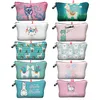 Baby Alpaca 3D Print Coin Purse cartoon Alpacasso women Cosmetic bag children wallet 10 styles Storage bag C5144
