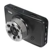 Full HD 1080p Car DVR Dashcam Caméra vidéo numérique Enregistreur de données de conduite 3 pouces 140 degrés Night Vision G-Sensor Loop Enregistrement