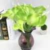 Simulation Calla Lily Artificial Flower PU Real Home Decoration Flowers Wedding Party Mother039s Day Bouquet Flowers1827381