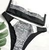 Zomer push up nieuwe stijl vrouwen bikini set sexy crop top badpak witte string badmode rooster printen badpak