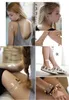 120 Arten Design Fashion Body Art Metallic Tattoo Gold Silber Einmalige ungiftige wasserdichte Frauen Sexy Produkte Tattoos Aufkleber