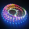 5V WS2812B IC 4020 RGB LED Pixel Flexible Strip Light Tape Individual Addressable Side Emitting View Dream Magic Color Changing Chasing Non Waterproof