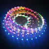 5V WS2812B IC 4020 RGB LED Pixel Flexibele Strip Light Tape Individueel Adresseerbaar Side Emitting View Dream Magic Kleur Veranderend Chasing Niet waterdicht