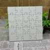 Moda DIY Em Branco Sublimação MDF puzzle Coração Quadrado Redondo Para Calor Máquina de imprensa de Transferência De Calor decoração presente 2018