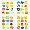 Lovely Cartoon Shape Fridge Magnets Super Adsorbent Power Wooden Refrigerator Magnet Snail Sun Bird Sticker For Home 0 12df BB