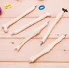 Novelty Pen Writing Supplies Bone Shape Ballpoint Pens Wholesale New children Gift School Office student Stationery