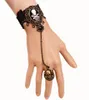 Heiße Art Halloween Außenhandel Schmuck Piraten Skelett Kopf Diamant Armband Frauen Persönlichkeit Band Ring Mode klassischen exquisite eleg