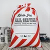 Santa Sacks Monogrammable Christmas Gift Bags Sack Drawstring Bag Deer 25 Designs Bulk in Stock 500pcs YFA