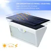 Luzes solares de parede 60 LIDA 1300LM 5 MODO ILUMINAÇÃO via controle remoto Sensor de movimento solar solar lâmpadas LEDs ao ar livre à prova d'água recarregável